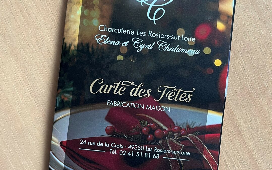 DÉPLIANT CHARCUTIER TRAITEUR